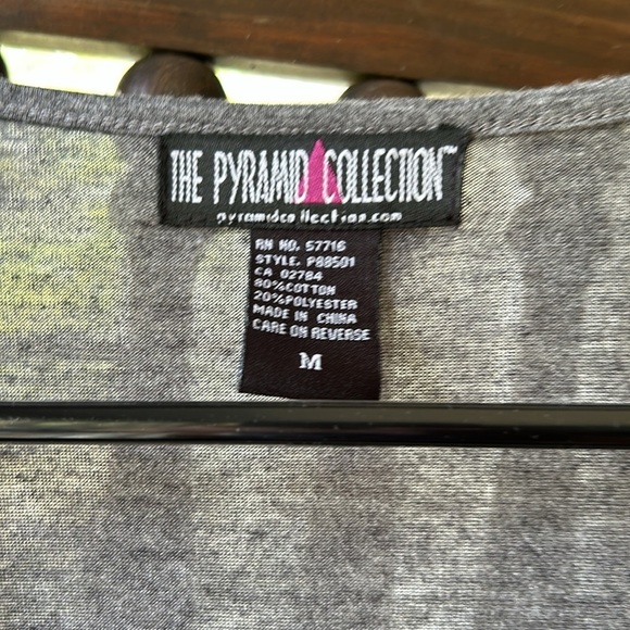 Belted Sweater Dress Size Medium Free Shipping Mix Media Tunic Top Convertible - Picture 8 of 10